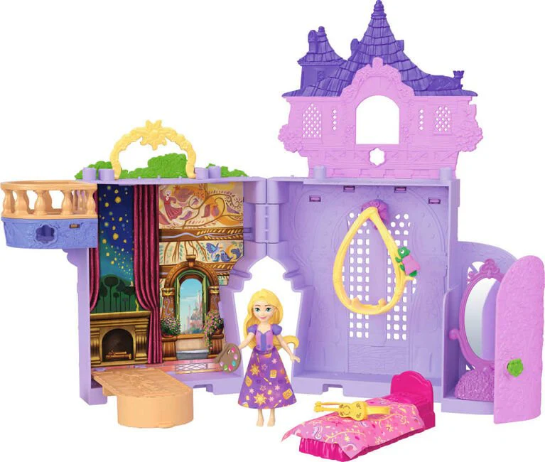 Disney Princess Small Doll - Rapunzel Stacking Castle JDP61