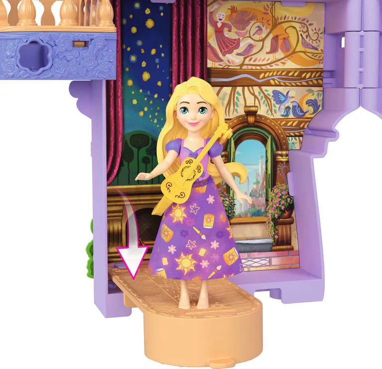 Disney Princess Small Doll - Rapunzel Stacking Castle JDP61 - Image 2