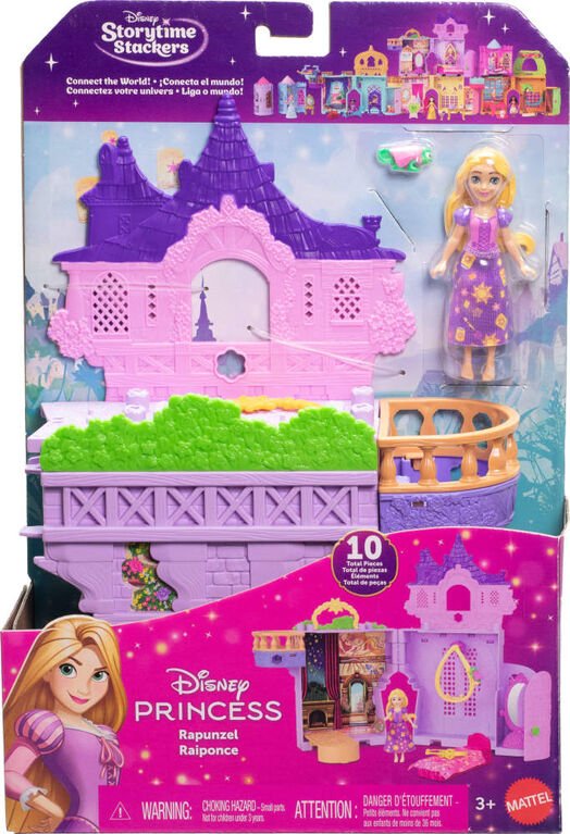Disney Princess Small Doll - Rapunzel Stacking Castle JDP61 - Image 6