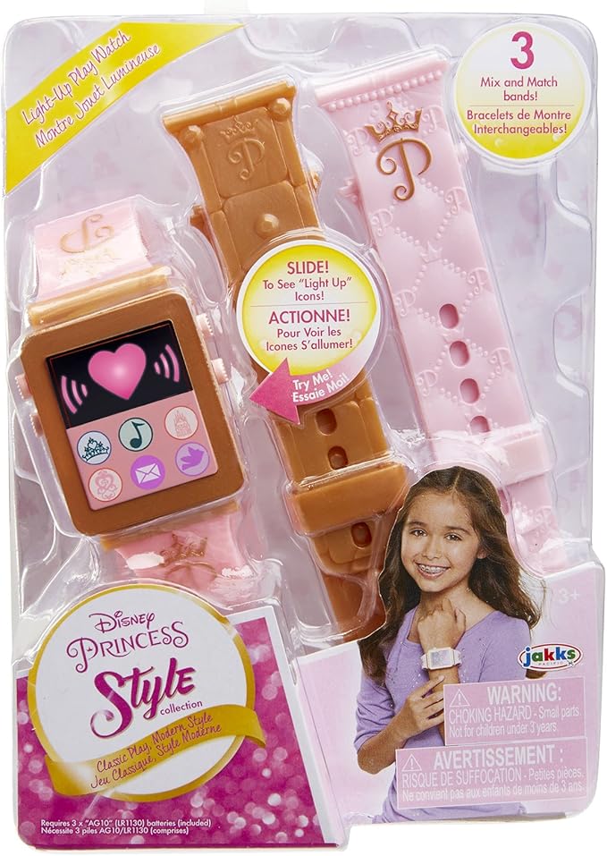 Disney Princess Style Collection Light-Up Play Watch 31394 - Image 7