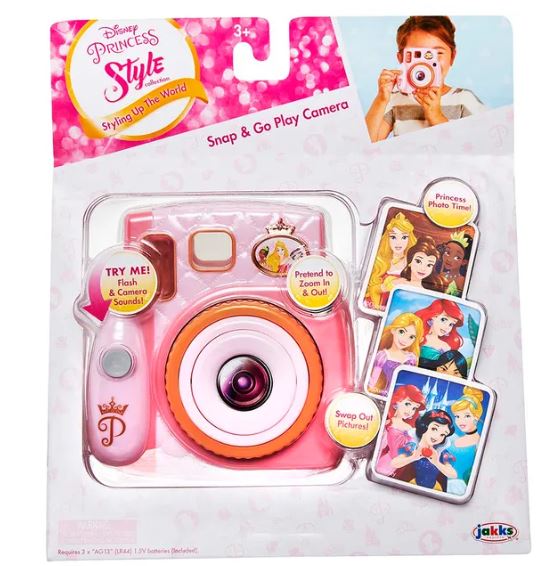 Disney Princess Style Snap & Go Play Camera 98887 - Image 5