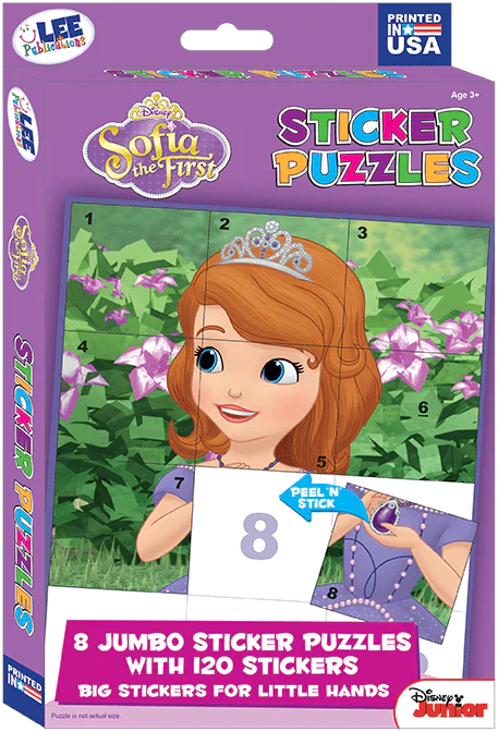 Disney Junior Sofia Sticker Puzzles Set SF-SP