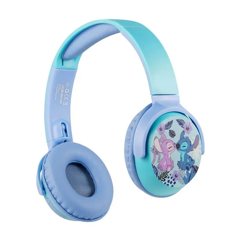 Disney Stitch Bluetooth Wireless Stereo Headphones DY-9955-ST
