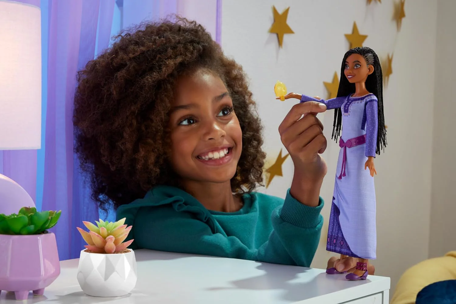Disney Wish Fashion Singing Doll Asha HPX26 - Image 5