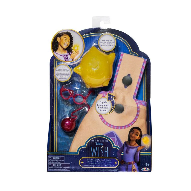 Disney Wish Loveable Light-Up Star & Satchel 231314