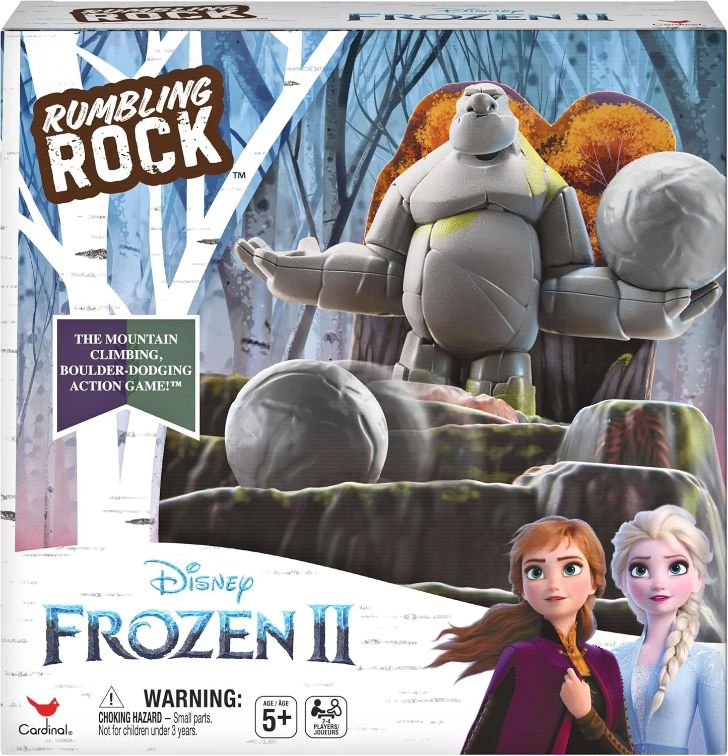 Disney's Frozen II Rumbling Rock Board Game 6054134
