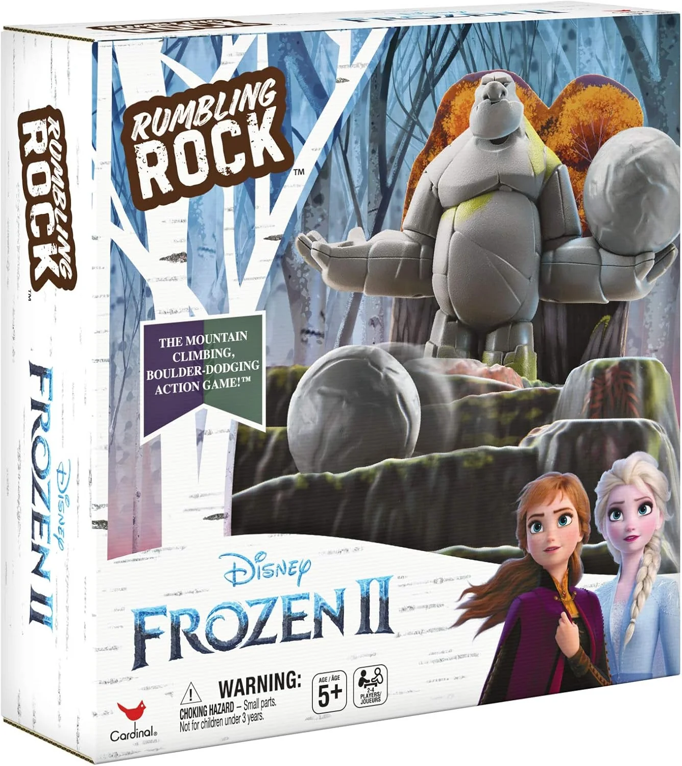 Disney's Frozen II Rumbling Rock Board Game 6054134 - Image 2
