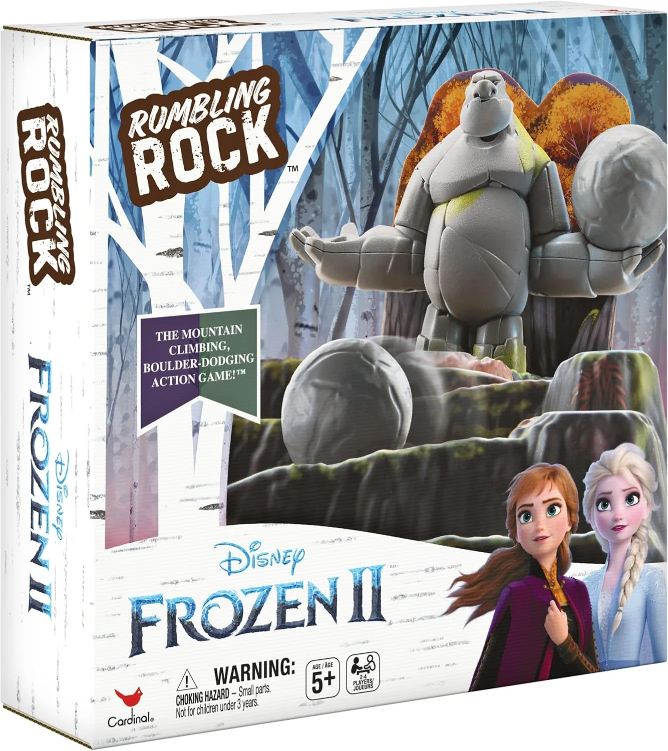 Disney's Frozen II Rumbling Rock Board Game 6054134 - Image 3