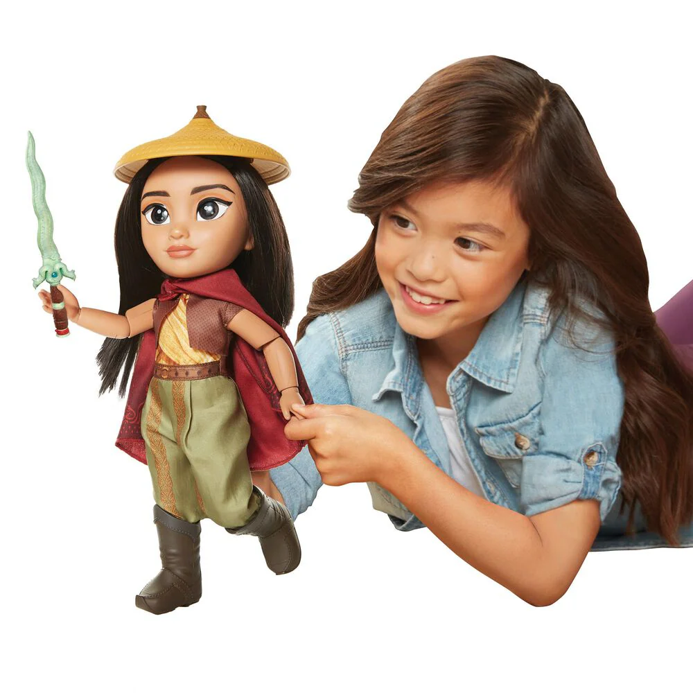 Disneys Raya and the Last Dragon Raya Toddler Doll Articulated 214544 - Image 2