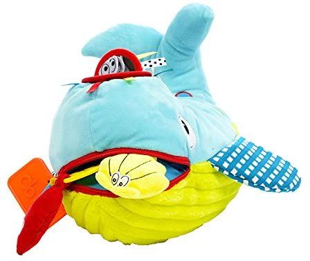 Dolce Play and Learn Whale Plush Toy