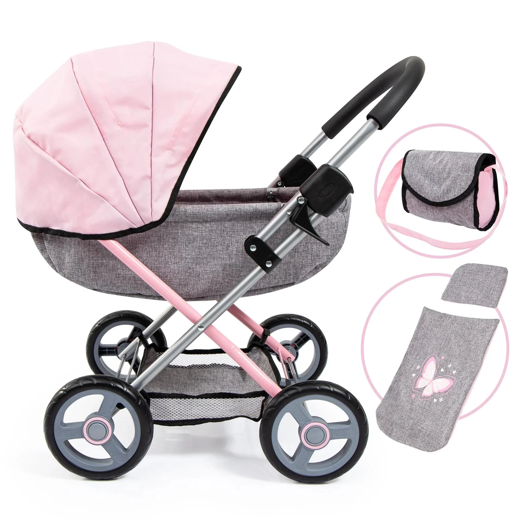 Dolls Pram Cosy Set With 36cm Doll 12733AB - Image 2