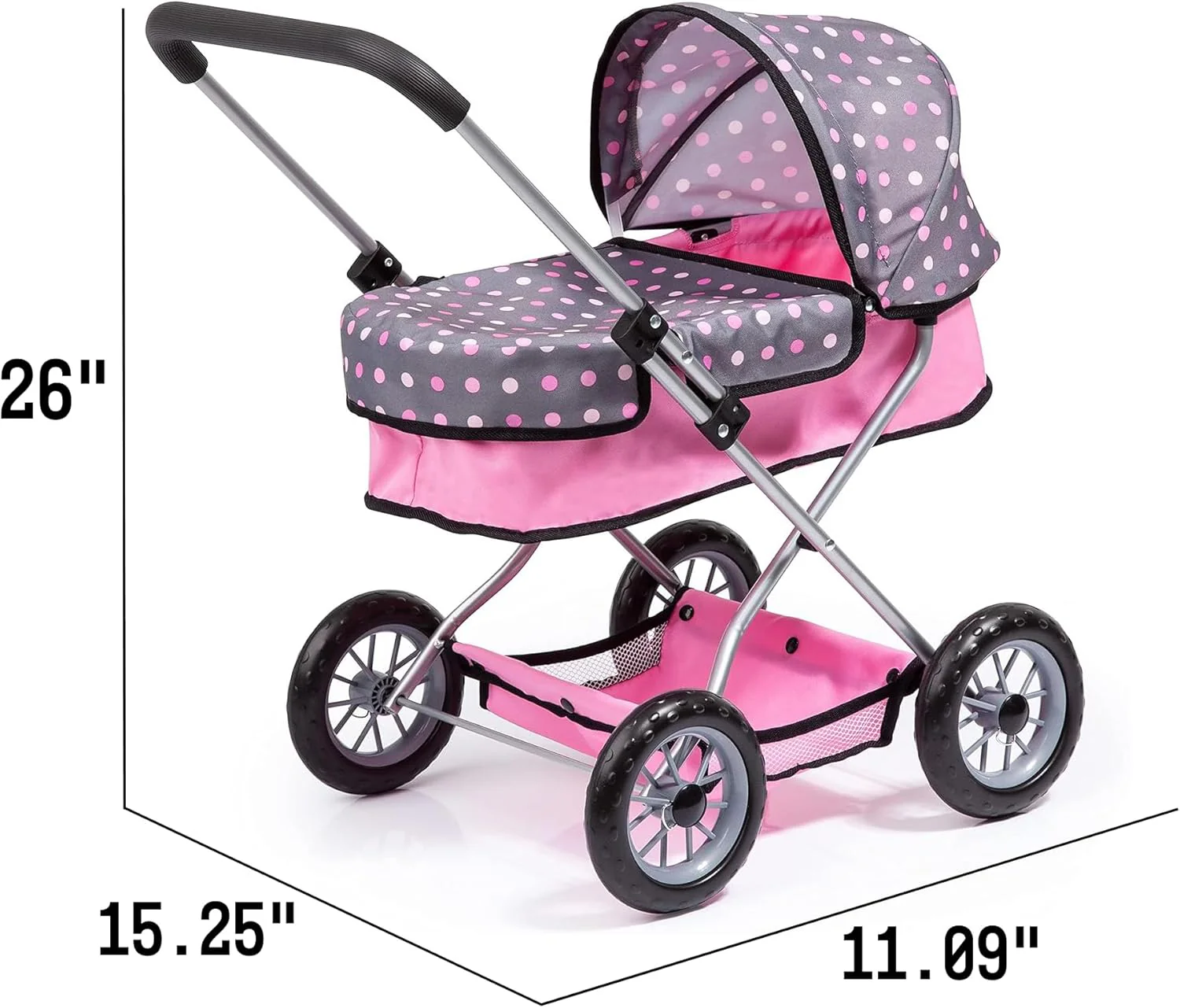 Dolls Pram Smarty12266AB - Image 2