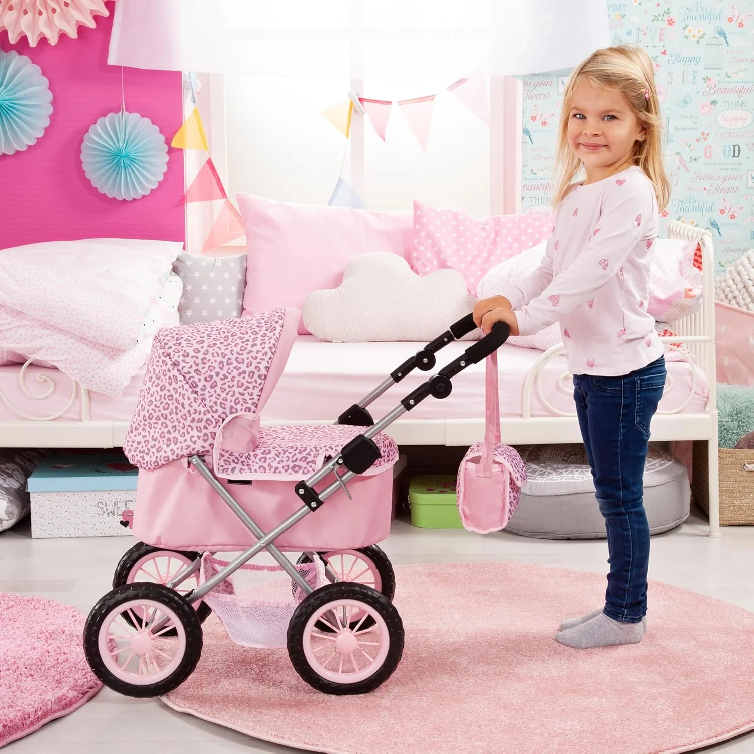 Dolls Pram Trendy 13002AA - Image 3