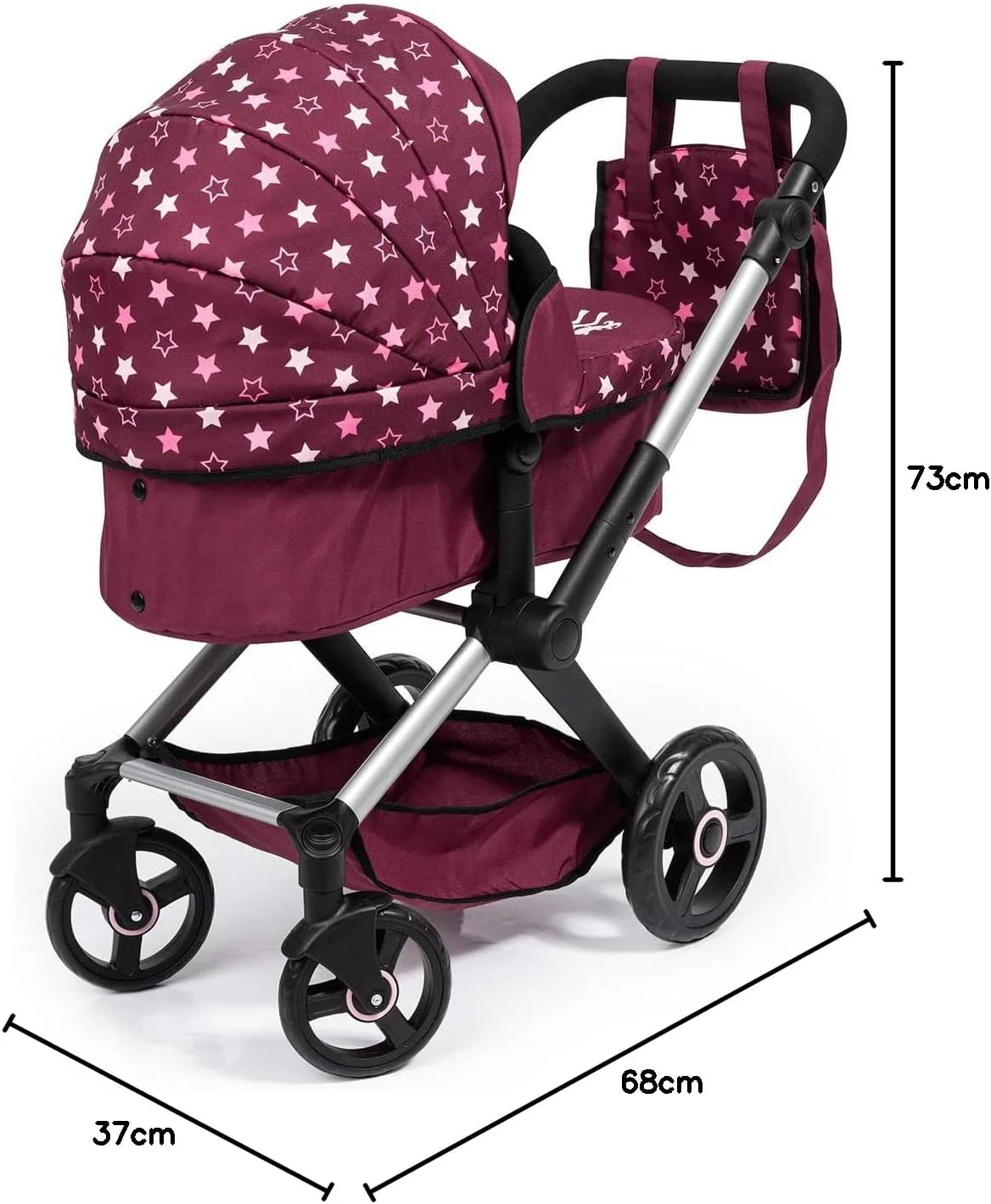 Dolls Pram Xeo 17023AA - Image 2