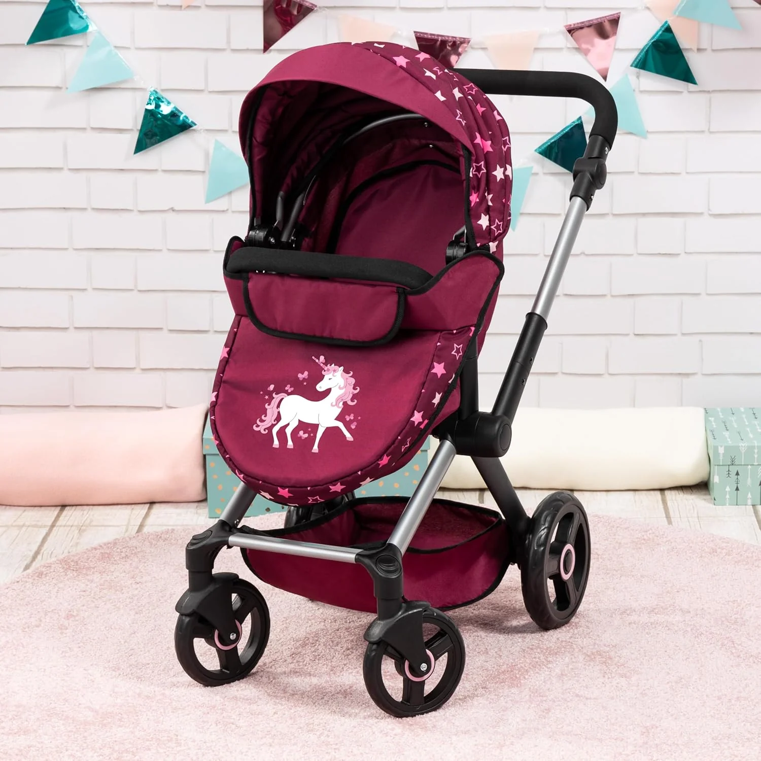 Dolls Pram Xeo 17023AA - Image 3