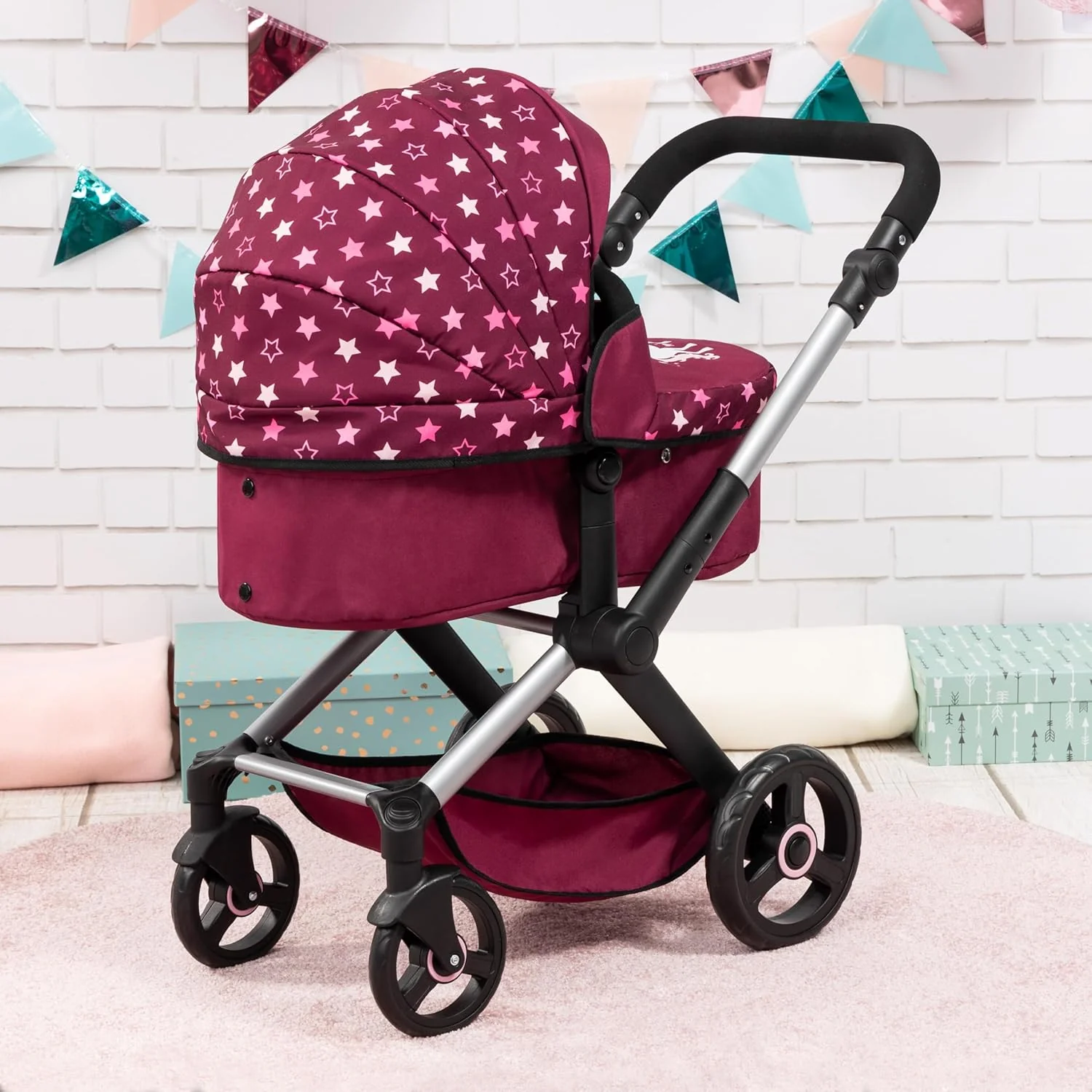 Dolls Pram Xeo 17023AA - Image 5