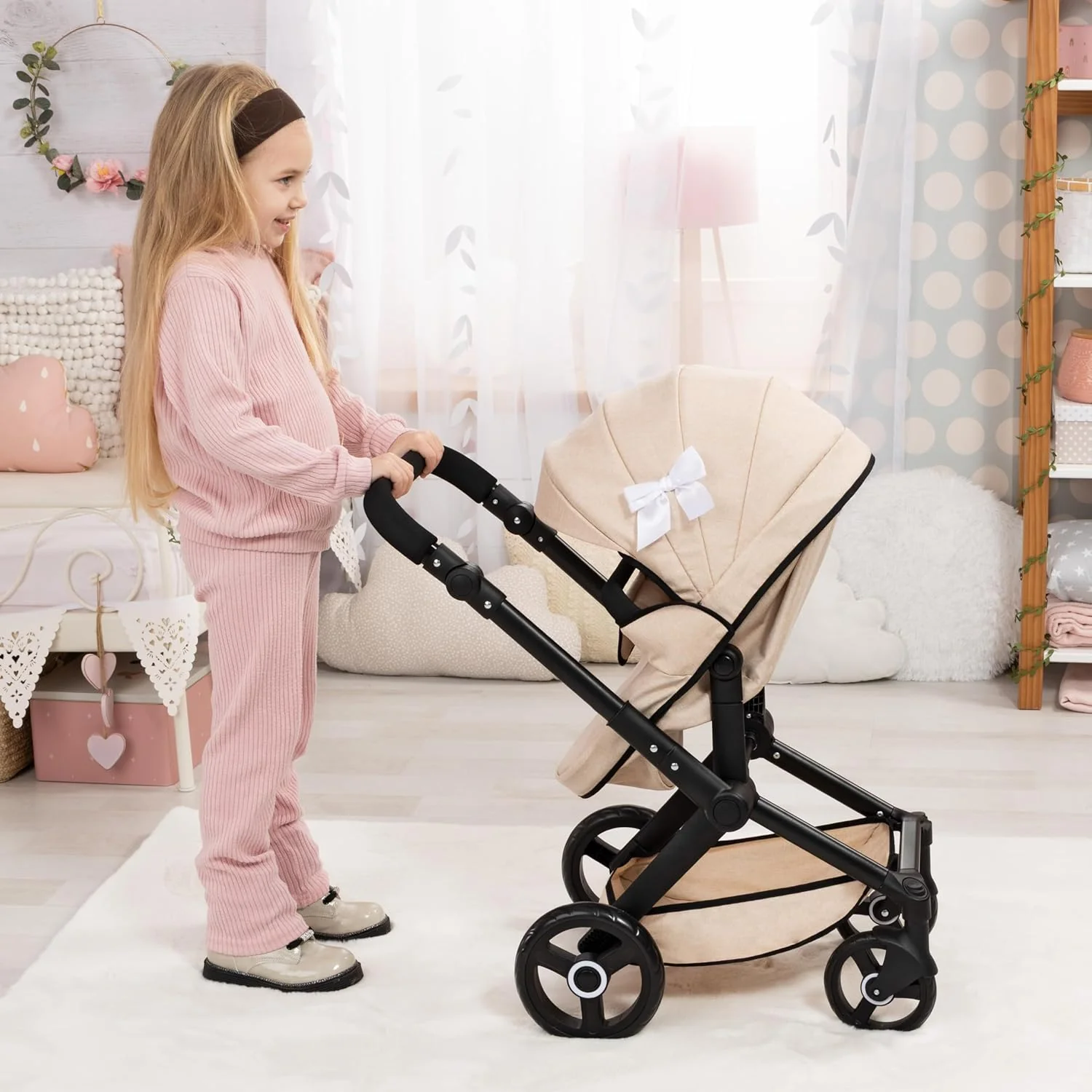 Dolls Pram Xeo 17075AA - Image 3