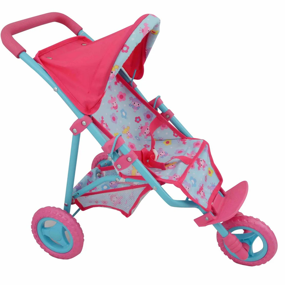 Dolls World 3-Wheel Folding Stroller 8190