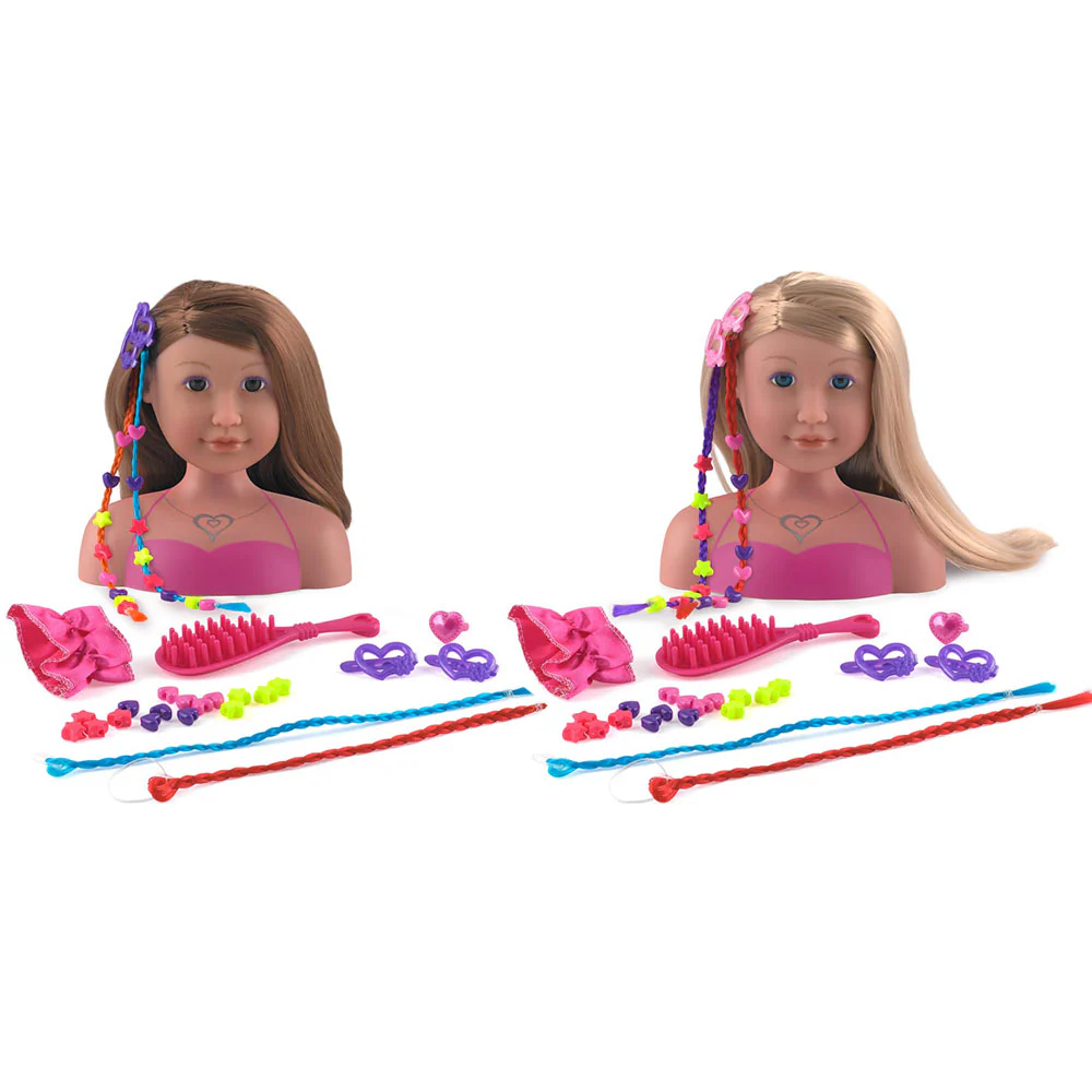 Dolls World Ashley Styling Head Play Set 1pc Assorted 8584