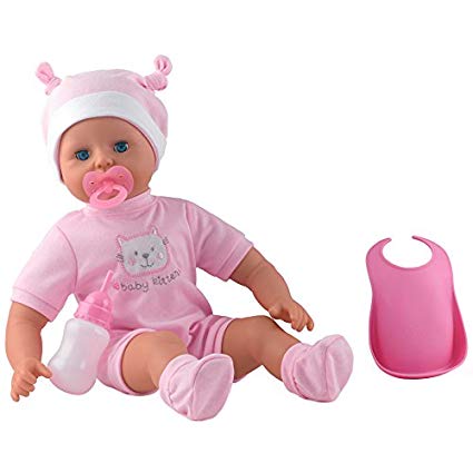 Dolls World Baby BooHoo Doll Pink 8130