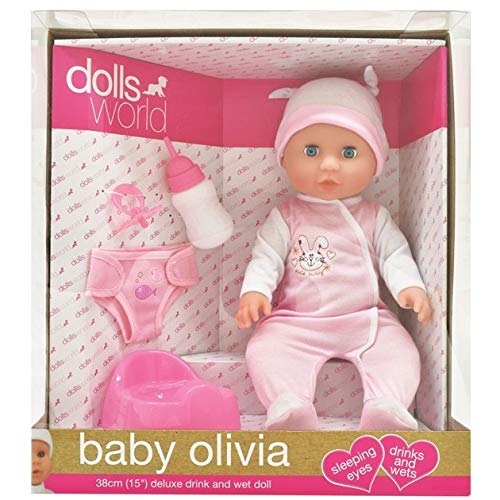 Dolls World Baby Olivia Doll - 8818