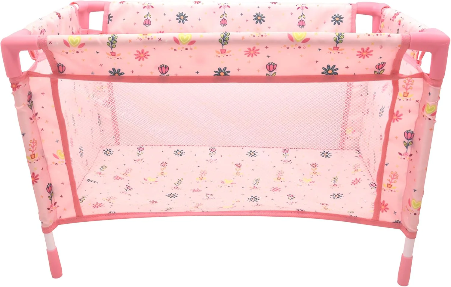 Dolls World Large Travel Cot With Quilt Pillow & Travel Bag For Dolls 18inch 78706 - Image 4