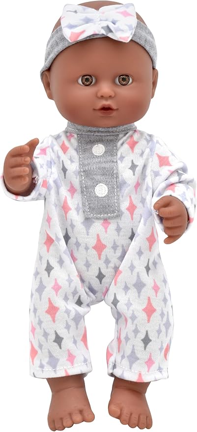 Dolls World Little Poppets 10inch Dlx Twin Bathable Vinyl Doll 78000 - Image 4