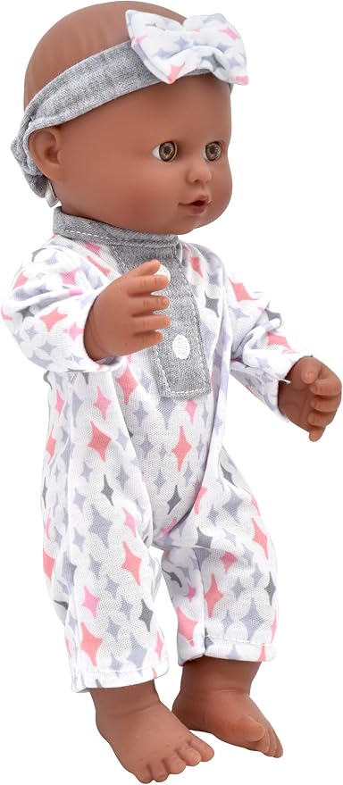 Dolls World Little Poppets 10inch Dlx Twin Bathable Vinyl Doll 78000 - Image 5