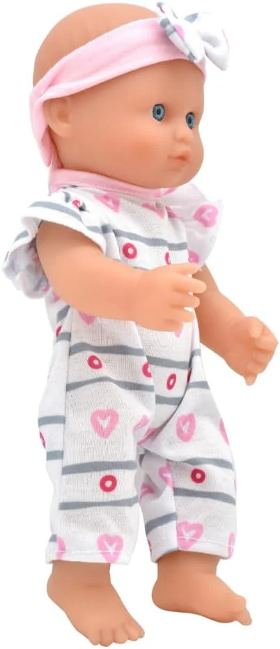 Dolls World Little Poppets 10inch Dlx Twin Bathable Vinyl Doll 78002 - Image 4