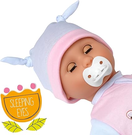Dolls World Talking Tammy 18inch Baby With Sleeping Eyes & Sounds 78500 - Image 2