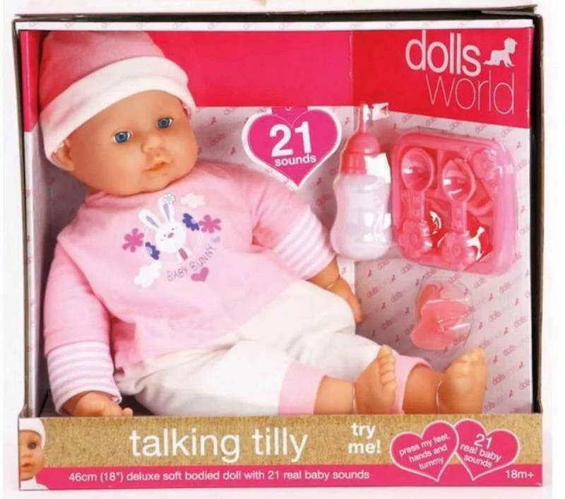 Dolls World Walking Tilly Doll 46cm 8734