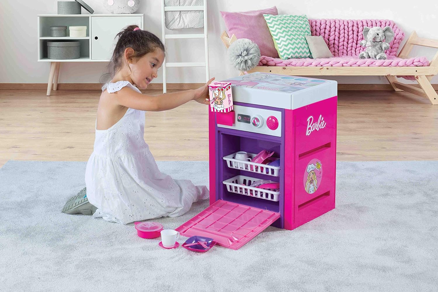 Dolu Barbie Dishwashing Machine Playset 1612 - Image 4