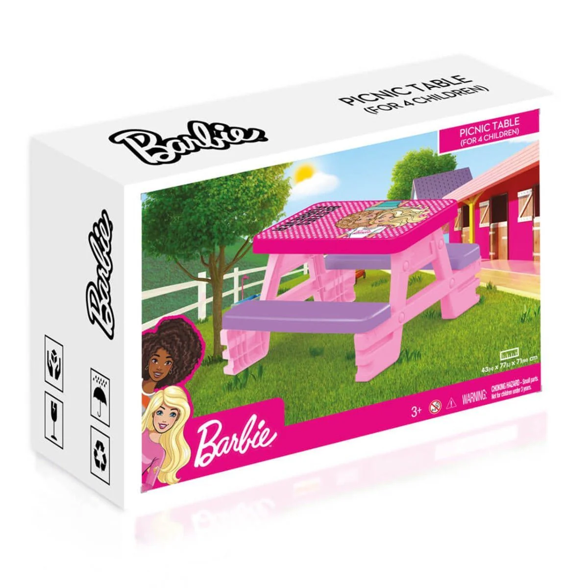 Dolu Barbie Picnic Table 1608 - Image 2