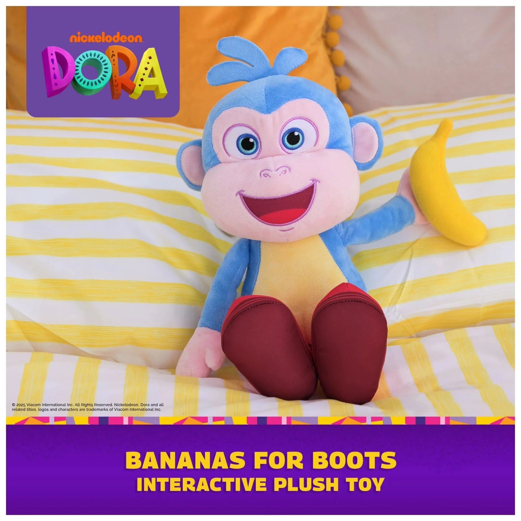 Dora The Explorer Feature Bananas Boots Plush 13-Inch 6072733 - Image 5
