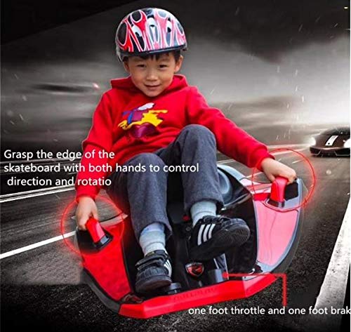 Dorsa Devil Fish Electric Drift Scooter Red 319 - Image 3