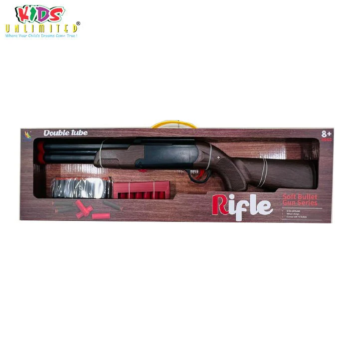 Double Tube Rifle Soft Bullet Gun Series 9959