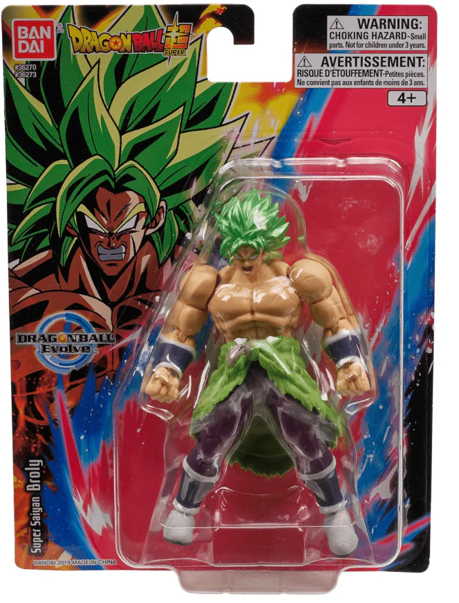 Dragon Ball Super Evolve Super Saiyan 5inch - Broly 36273/36270