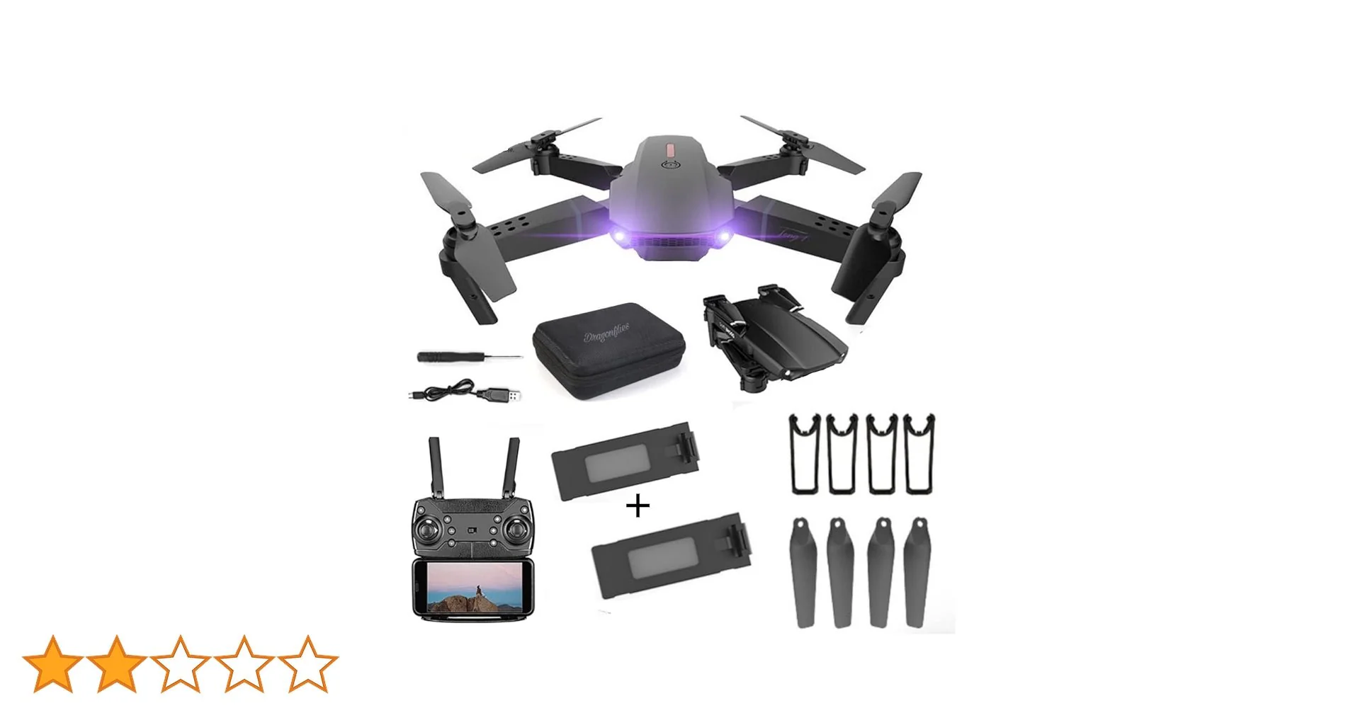 Dragonfly Drone with Light Gyro SH905H