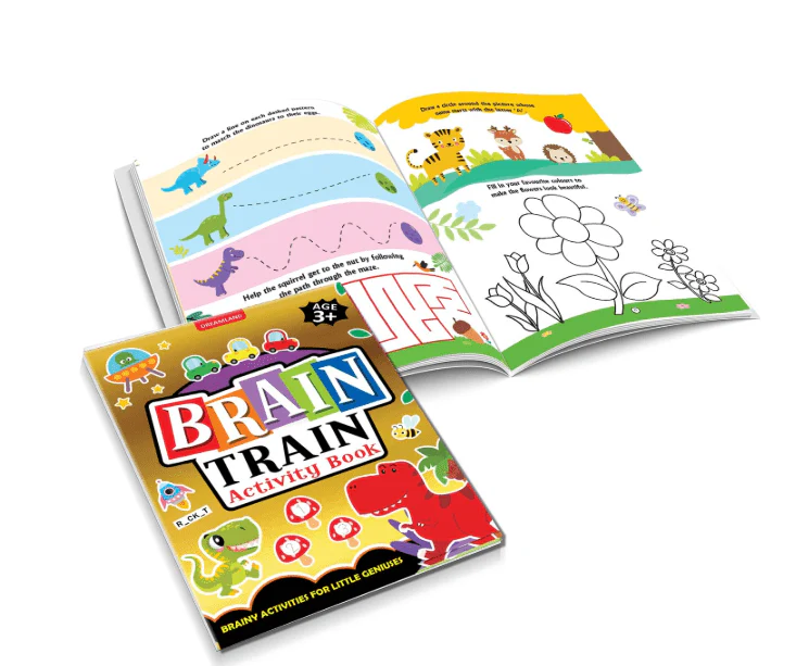 Dreamland Brain Train Activity Book 86992