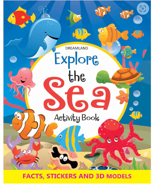 Dreamland Explore the Sea Activity Book 81958