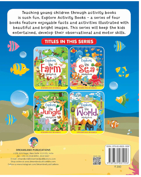 Dreamland Explore the Sea Activity Book 81958 - Image 2
