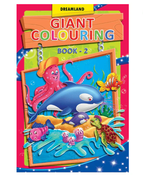 Dreamland Giant Colouring Book 2 91254