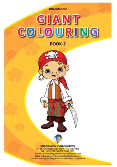Dreamland Giant Colouring Book 2 91254 - Image 2