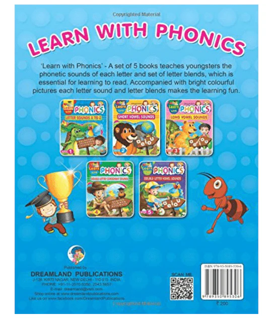 Dreamland Learn With Phonics Book 1 95306 - Image 2