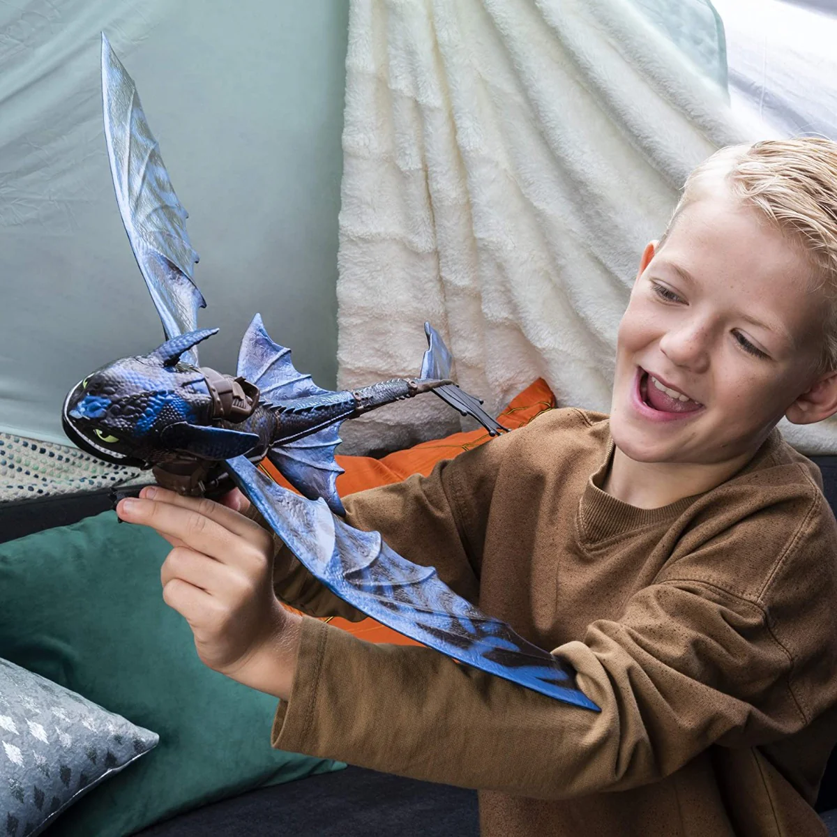 Dreamworks Dragons Dragon Fire Breathing Toothless - Image 5