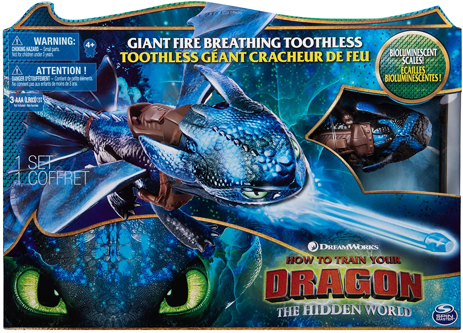 Dreamworks Dragons Dragon Fire Breathing Toothless - Image 6