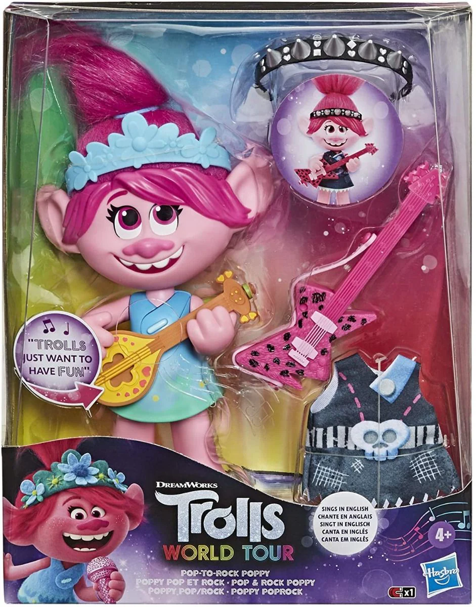 DreamWorks Trolls World Tour Pop-to-Rock Poppy - Image 3