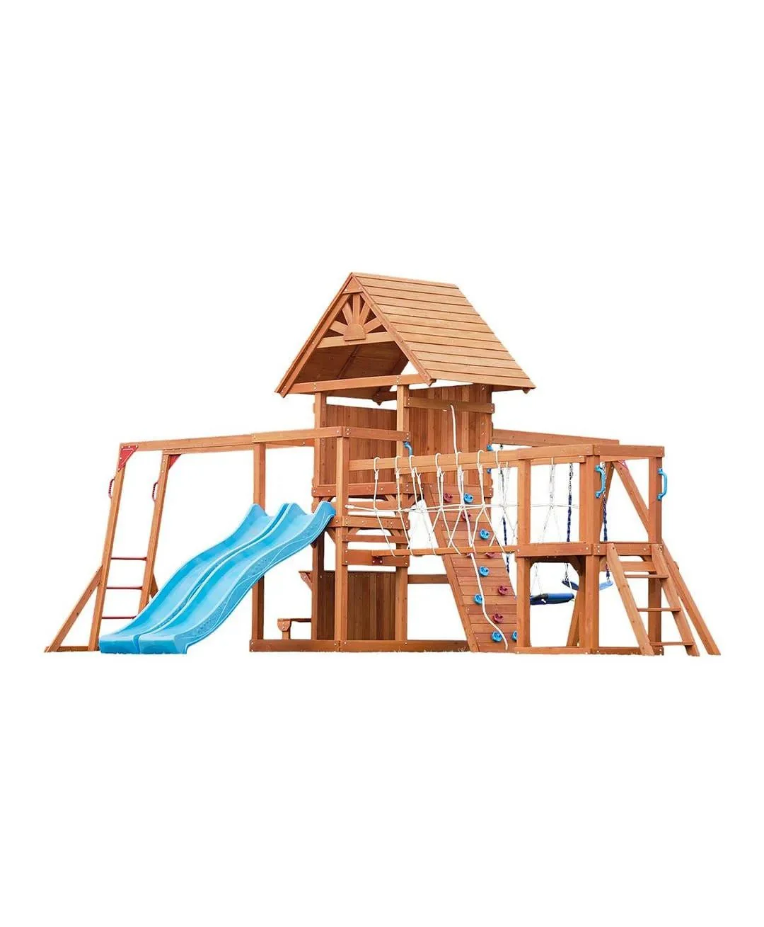 DYNAMIC SPORTS ARABIAN BIGHORN WOODEN SWING SET - Image 6
