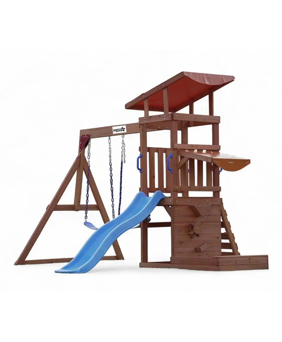 DYNAMIC SPORTS ARABIAN CARACAL WOODEN SWING SET