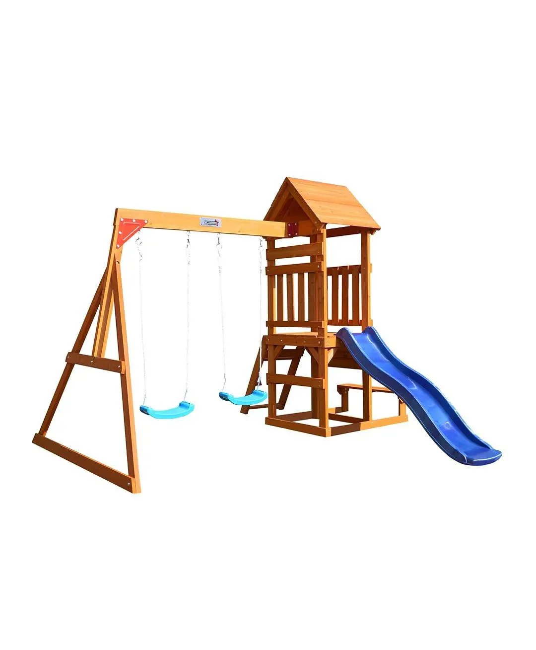 DYNAMIC SPORTS ARABIAN HYRAX WOODEN SWING SET